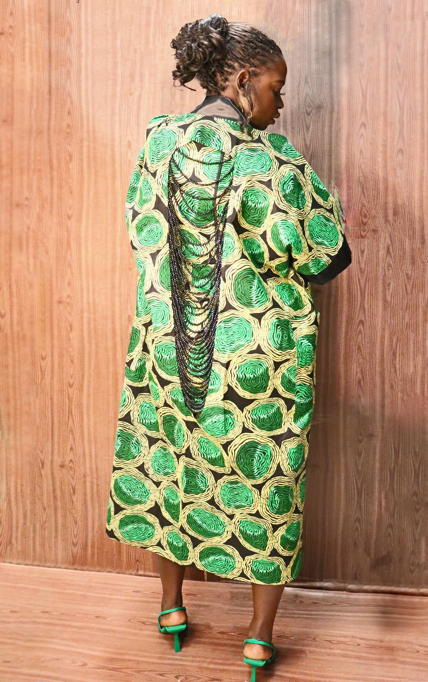 Swit Bak Ankara Kimono Set