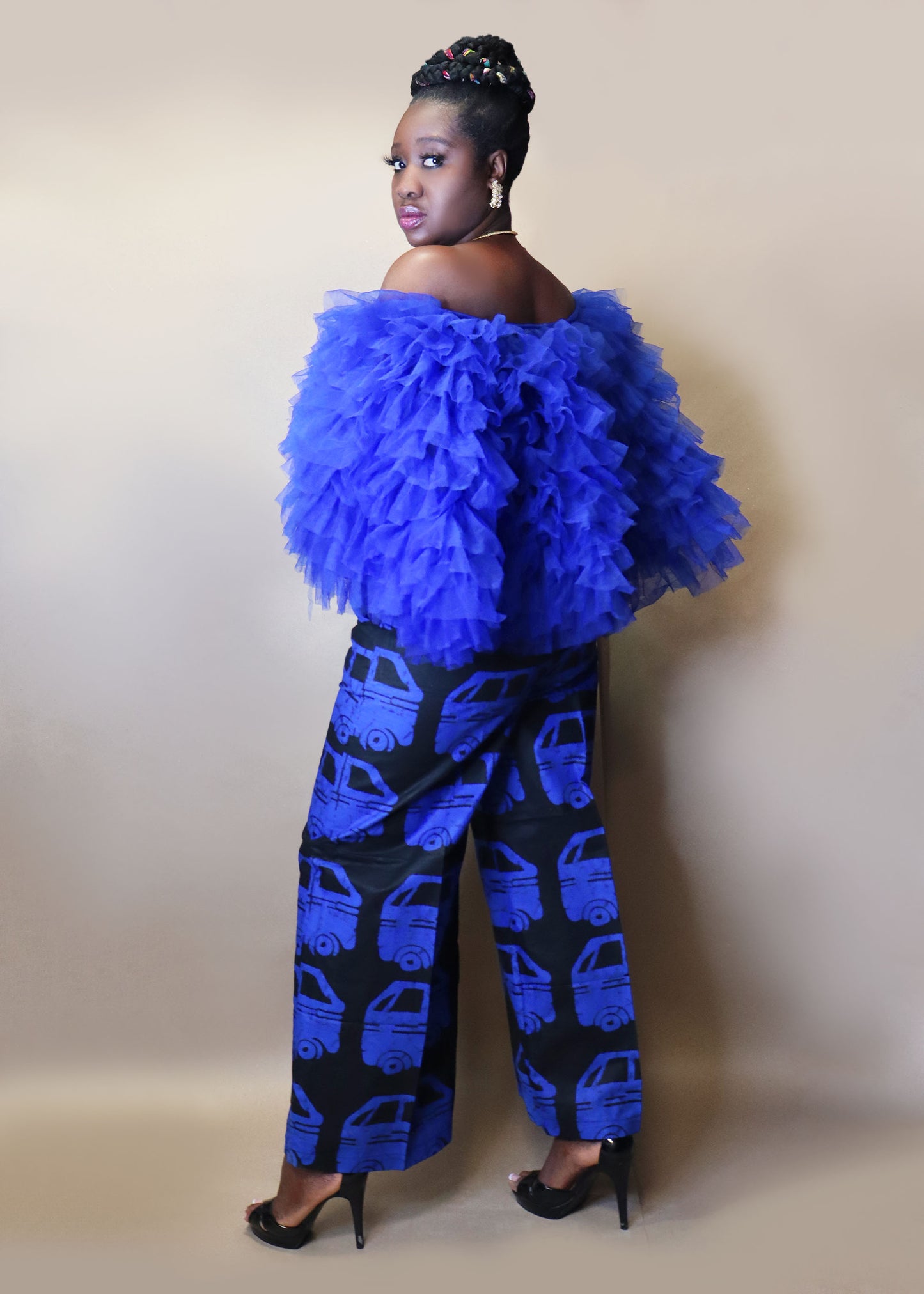 Ankara Print Palazzo Pants