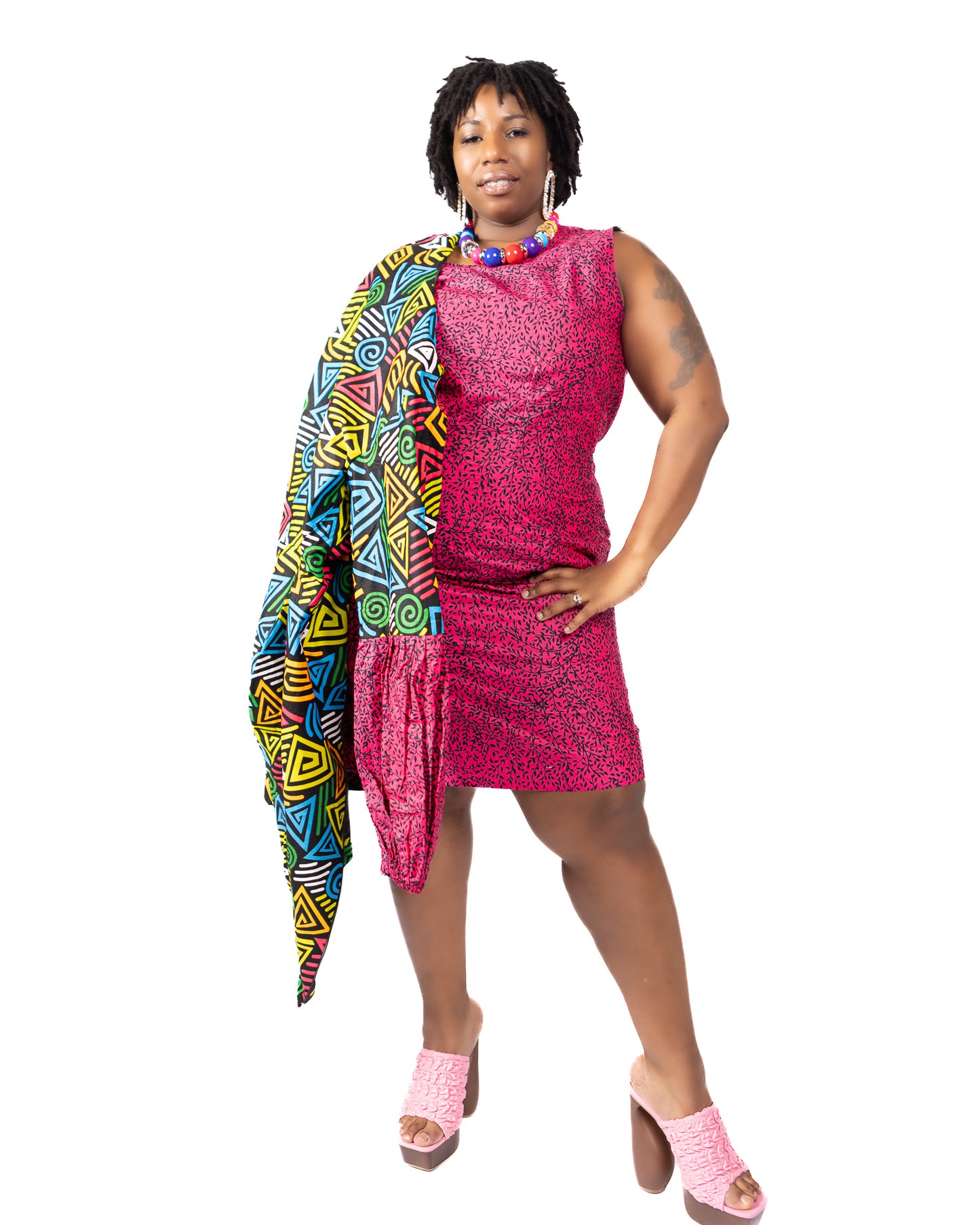 Ankara Jacket + Dress Set