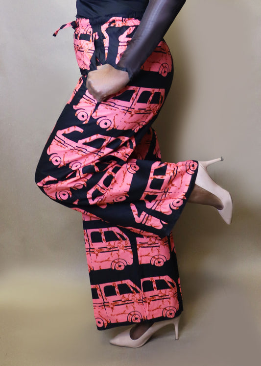 Ankara Print Palazzo Pants