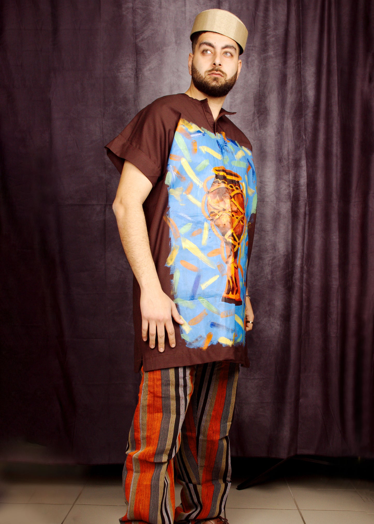 Traditional Hand-Painted Asoke Set